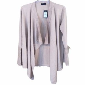 Verve ami cardigan sweater, tan, medium,NWT
